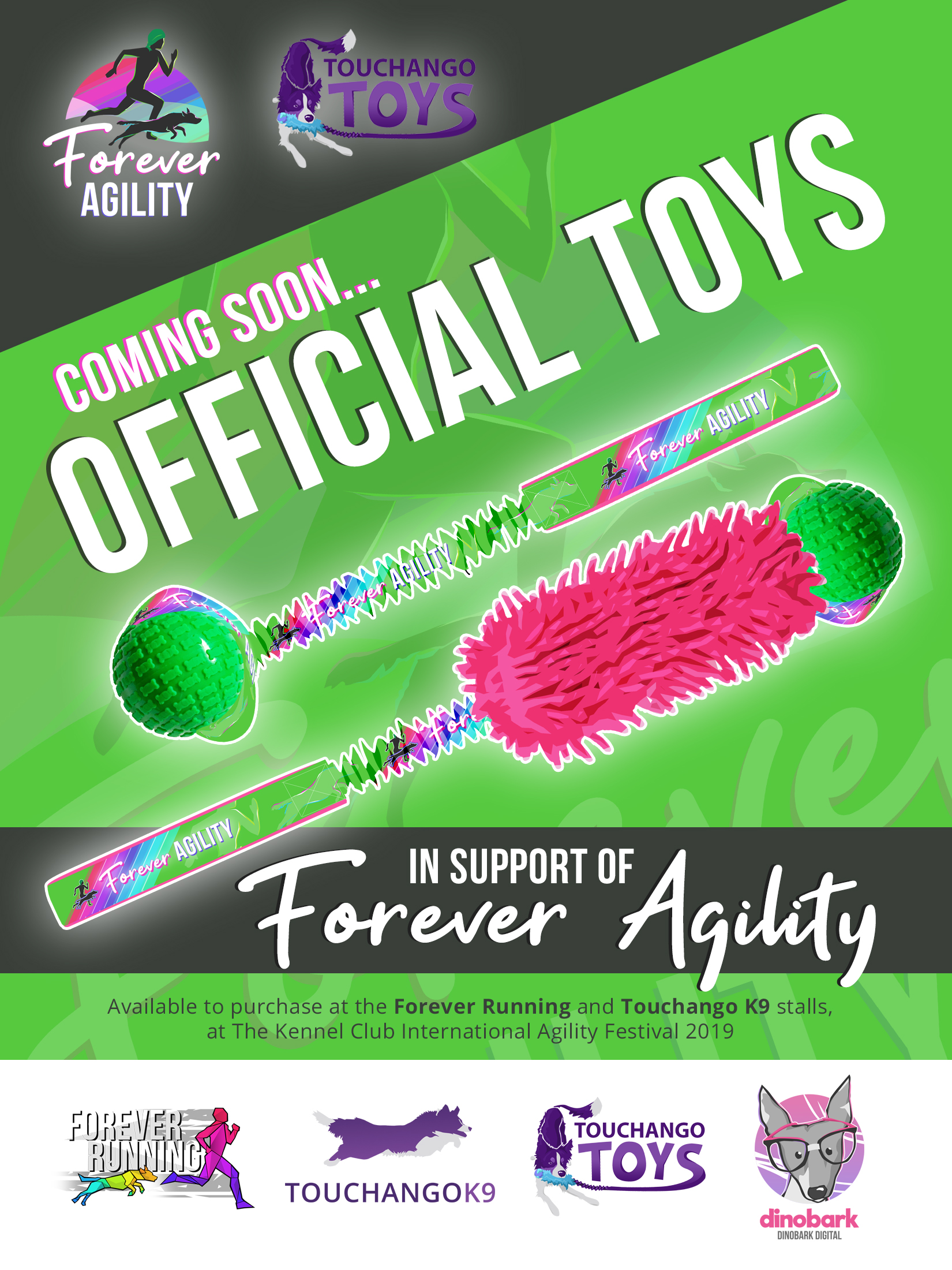 Toys to be launched at KCAIF 2019! Forever Agility